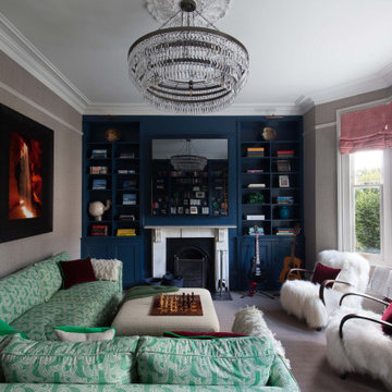 A Colourful Modern Hampstead Family Home