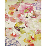 RugPal - Contemporary Arles 8'x10' Rectangle Floral Creme Area Rug - Arles is footloose and fancy-free. Fashioning a vibrant, upbeat look that will perfectly pop within your space, the Arles collection is at once practical and whimsical. These pieces, with their unique designs, will effortlessly embody a sense of fun, wonder and brightness like no other. Add Arles to your decor and watch it come alive.