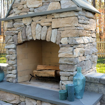 Cozy Patio and Fireplace