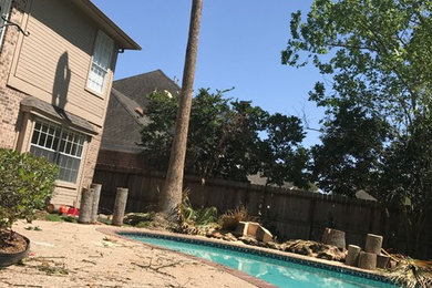 This is an example of a landscaping in Houston.