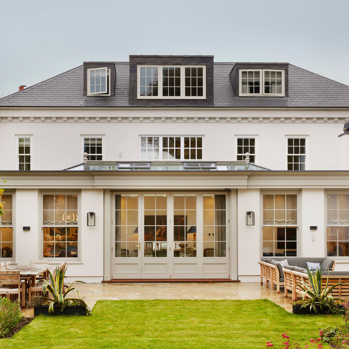 75 Beautiful Render House Exterior Ideas and Designs - February 2026 ...
