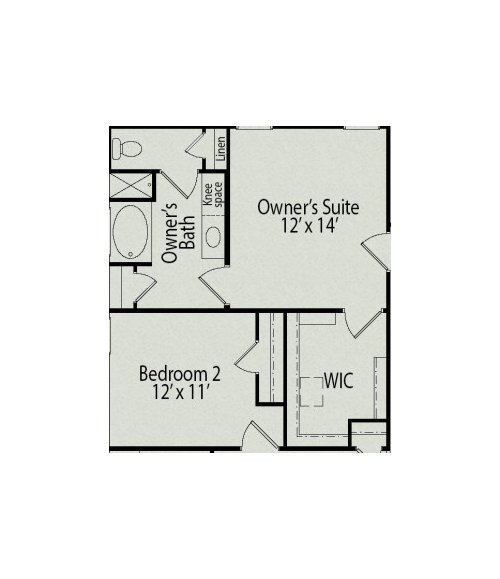 Small 12x14 Bedroom With Lots of Doors