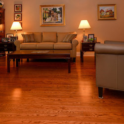 Traditional Look with a Modern Twist - Hardwood Flooring