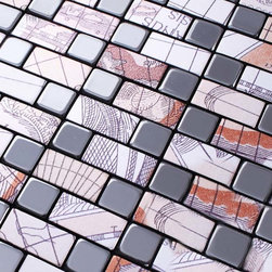 Aluminum Wall Panel Kitchen Backsplash Ideas Metallic Tile Mosaic Patterns - Mosaic Tile