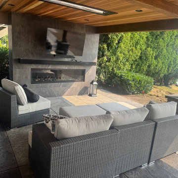 Lake Sammamish Waterfront Paver Deck & Outdoor Living | Issaquah, WA