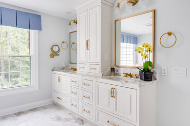 Example of a bathroom design in DC Metro