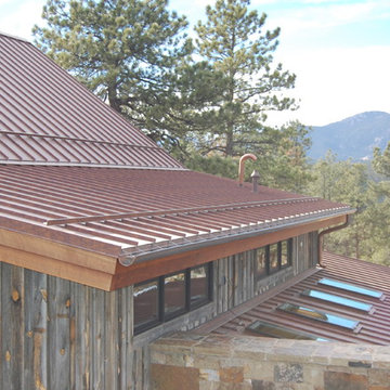 Western Rust Standing Seam Metal Roof