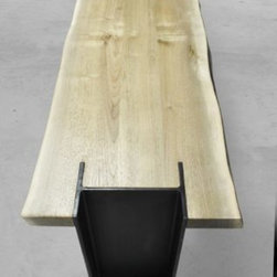 The Ketchum I-Beam Bench - Indoor Benches