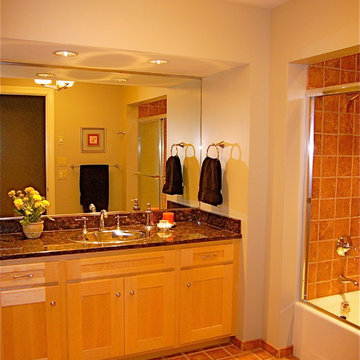 TRANSITIONAL STYLE - Shaker Style Inset Flat Panel Doors / Drawers