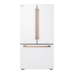 LG STUDIO 27 cu. ft. Smart Counter-Depth MAX&trade; French Door Refrigerator - Frigor&iacute;ficos