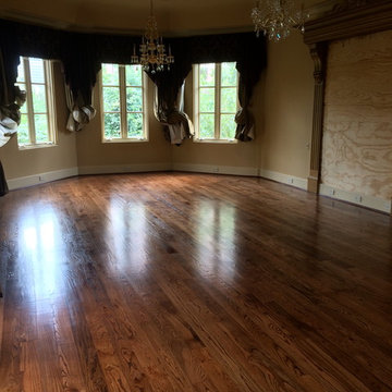 Hardwood floor refinishing Houston