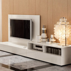 Italian Wall Unit Nightfly by Rossetto Composition 02 - $2,420.00 - Entertainment Centers And Tv Stands
