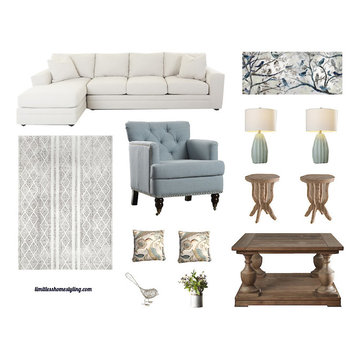 E-design Sample Mood Board