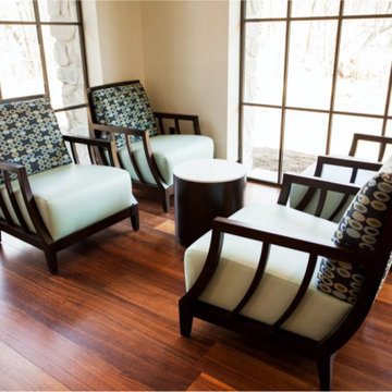 Select Walnut Plank Flooring, Sitting Space