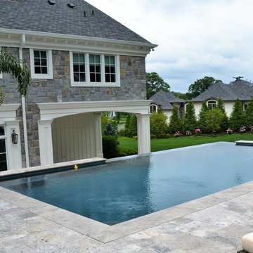 Sleek and Modern Infinity Pool