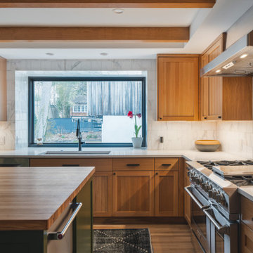 Modern Fusion: A Contemporary Kitchen and Dining Transformation