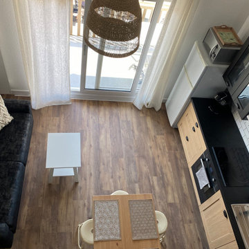 Un appartement de bord de mer transformé