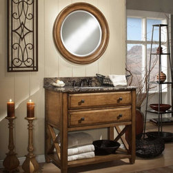 Customize Solid Wood Bathroom Vanity- - Products