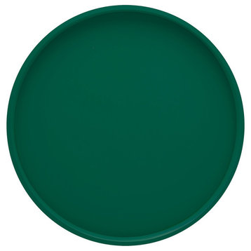 Tropic Green 14" Round Serving Tray