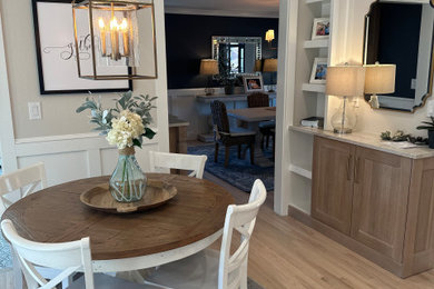 Elegant dining room photo in Denver