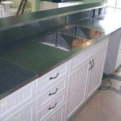 Stainless Steel Sink and Counter Top - Kitchen Sinks