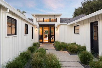 Contemporary exterior home idea in San Francisco