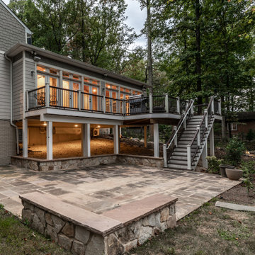 Grand Transformation of Outdoor Living for a Family to Enjoy in Vienna VA