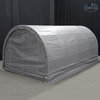 10 ft x 20 ft x 8 ft Dome Garage, 245gsm