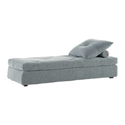Discours Large rectangular ottoman : W. 190 x H. 41 x D. 85 cm - Sofas