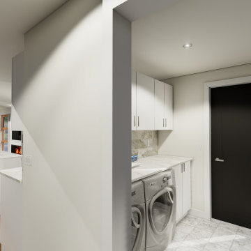 Knightway Mobile Home Reno. Interior Design,  Floor Plan, 3D Visualization.