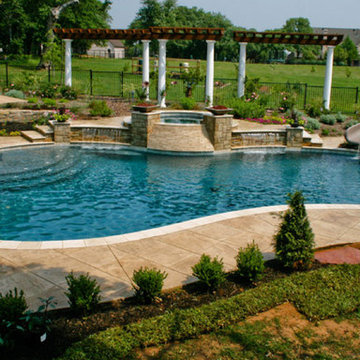 Pool in Bartonville, Texas