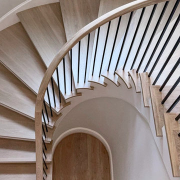 Project #150 | Contemporary White Oak Curve