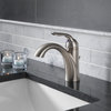 Delta Lahara Single Handle Bathroom Faucet, Stainless, 538-SSMPU-DST