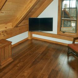 North Virginia Timber Frame Home - Hardwood Flooring