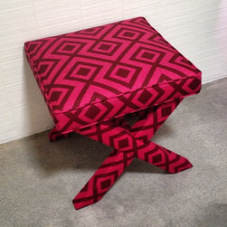 Custom X Benches - Footstools And Ottomans