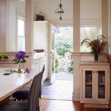 Kitchen with Columns