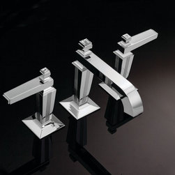 Widespread Lavatory Encrusted With Pav&eacute; Set Jewels - Products