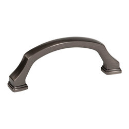 3" Pull Revitalize Gunmetal BP55343GM - Cabinet And Drawer Handle Pulls