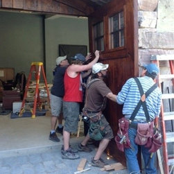 Custom made solid wood garage doors - Garage Doors And Openers