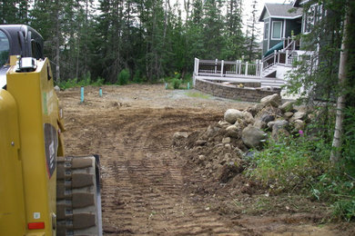 Photo of a transitional stone landscaping in Other.