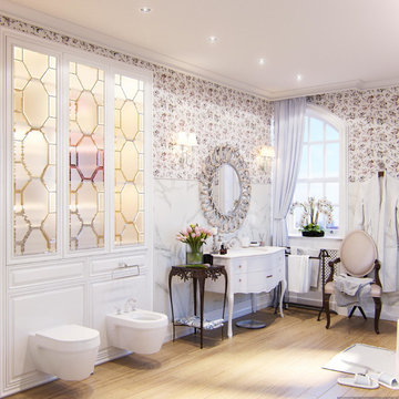 Modern Classic Bathroom for junior girl