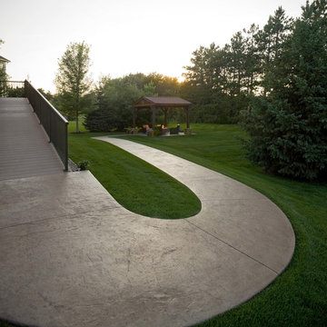 Sloping Sidewalk Path | Creating from a Blank Slate | Lakeville, MN