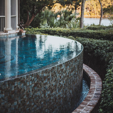 Johns Island Elevated Infinity Pool & Separate Spa
