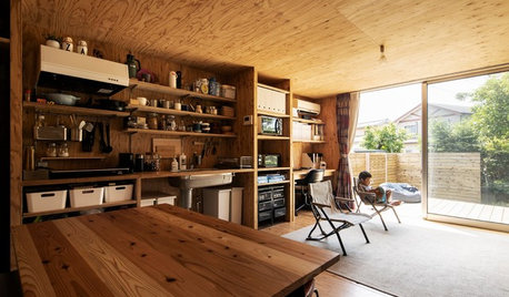 低予算で期間限定。建築家が建てた「仮住まいの自邸」