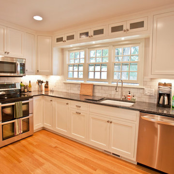 Project 2408-1 - Eclectic Traditional Kitchen + Family Room + Mudroom Remodel