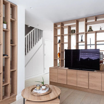 Contemporary Asian-Inspired Timber Living in South London