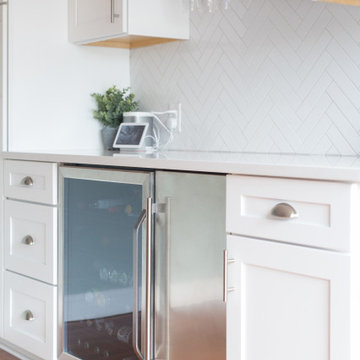 Transitional Family Kitchen