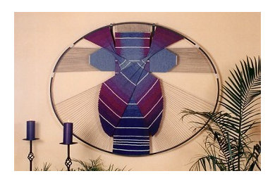 The Guardian fiber sculpture
