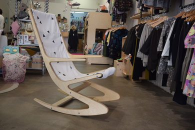 Onada Kneeling Chair with custom Fabric Design