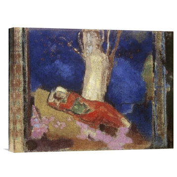 "A Woman Lying Under The Tree" Artwork, 22" x 16"